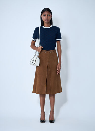 GG Jacquard Top Gucci GG Jacquard Top Navy guc0261109