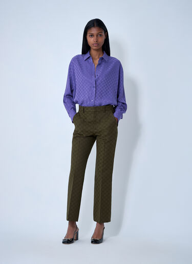 GG Pants Gucci GG Pants Green guc0261115