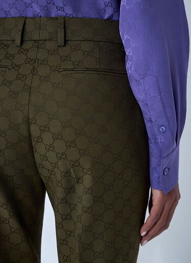 GG Pants Gucci GG Pants Green guc0261115