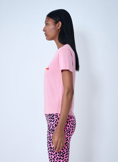 Logo Motif T-Shirt Gucci Logo Motif T-Shirt Pink guc0261118