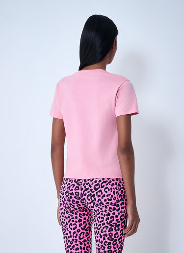Gucci Logo Motif T-Shirt Pink guc0261118