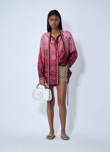 Gucci Flora Degrade Shirt Red guc0261126
