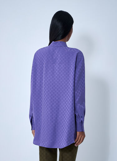 Monogram Shirt Gucci Monogram Shirt Purple guc0261130