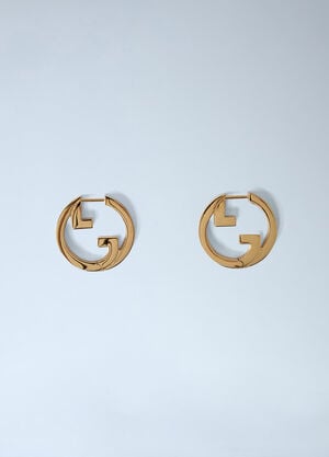 Gucci Blondie Hoop Earrings Gold guc0261136