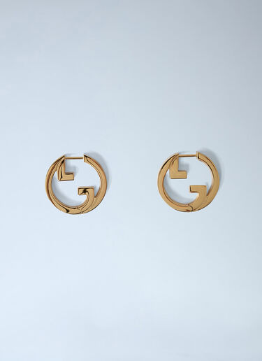 Gucci Blondie Hoop Earrings Gold guc0261136