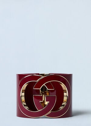 Gucci Interlocking G Bracelet Red guc0261141