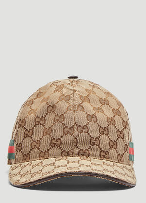 Gucci Original GG Canvas Web Baseball Cap Beige guc0345001