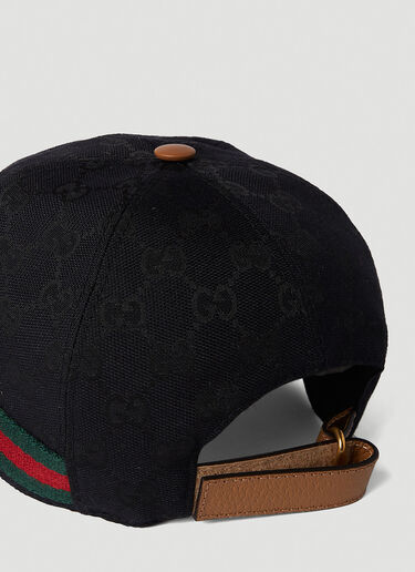 모노그램 캔버스 베이스볼 캡 Gucci 모노그램 캔버스 베이스볼 캡 블랙 guc0351006