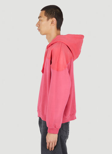 Two Tone Hooded Sweatshirt Guess USA Two Tone Hooded Sweatshirt Pink gue0150019