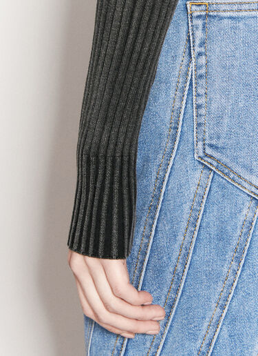 Layered Long Sleeve Top Guess USA Layered Long Sleeve Top Black gue0254014