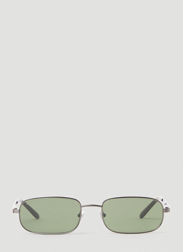 Rectangular Frame Sunglasses Gucci Rectangular Frame Sunglasses Silver gus0154005