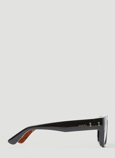 Rectangular Frame Sunglasses Gucci Rectangular Frame Sunglasses Black gus0154007