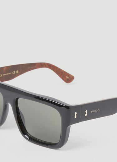 Rectangular Frame Sunglasses Gucci Rectangular Frame Sunglasses Black gus0154007