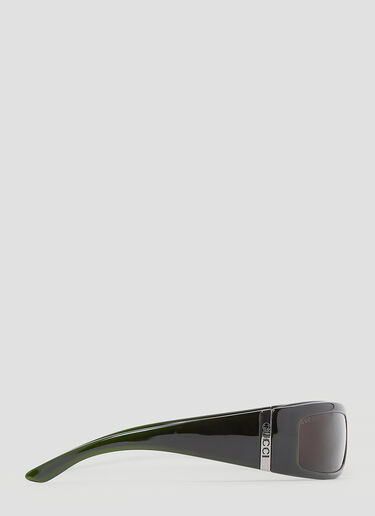 Rectangular Frame Sunglasses Gucci Rectangular Frame Sunglasses Green gus0154011