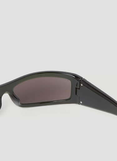 Rectangular Frame Sunglasses Gucci Rectangular Frame Sunglasses Green gus0154011