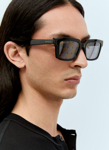 Gucci 컨버터블 GG 선글라스 블랙 gus0156003