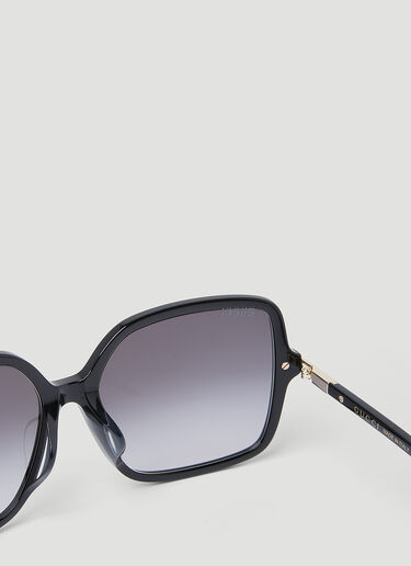 Web Square Sunglasses Gucci Web Square Sunglasses Black gus0254008