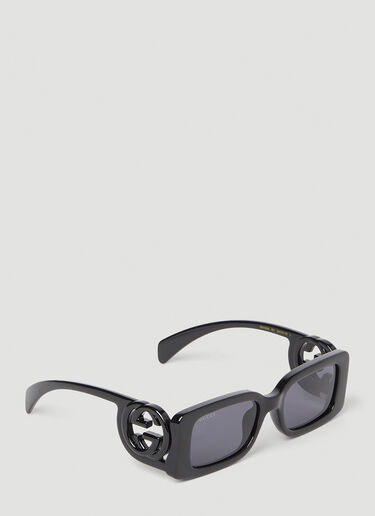 Gucci GG1325S 方形太阳镜 黑色 gus0256009