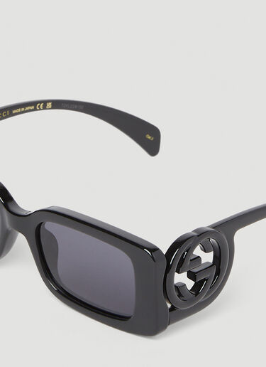 Gucci GG1325S 方形太阳镜 黑色 gus0256009