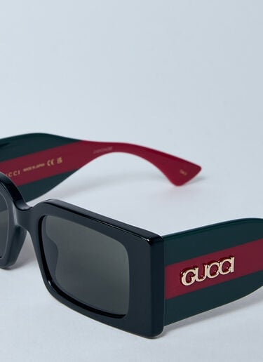 Rectangular Frame Sunglasses Gucci Rectangular Frame Sunglasses Black gus0259057