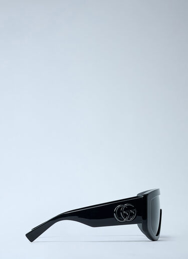 Gucci Rectangle Sunglasses Black gus0362002