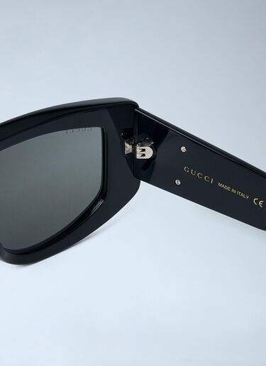 Gucci Rectangle Sunglasses Black gus0362002
