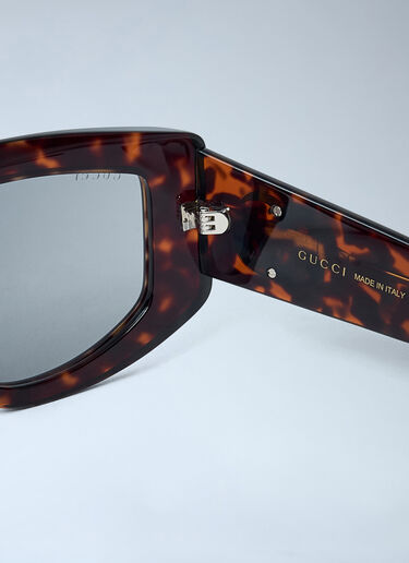 Gucci Rectangle Sunglasses Brown gus0362003