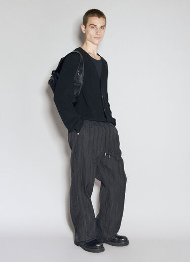パネルトラックパンツ Han Kjøbenhavn パネルトラックパンツ ブラック han0155010