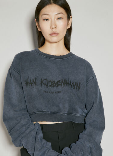 Han Kjøbenhavn Ego Sum Liber 短款运动衫 灰色 han0254005