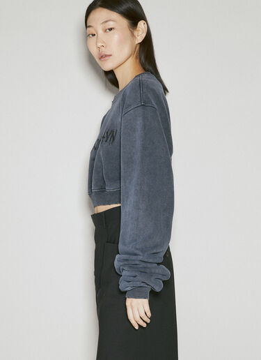 Ego Sum Liber Cropped Sweatshirt Han Kjøbenhavn Ego Sum Liber Cropped Sweatshirt Grey han0254005