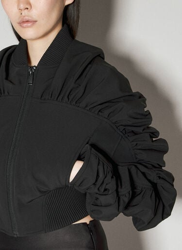 Smocked Track Jacket Han Kjøbenhavn Smocked Track Jacket Black han0255014