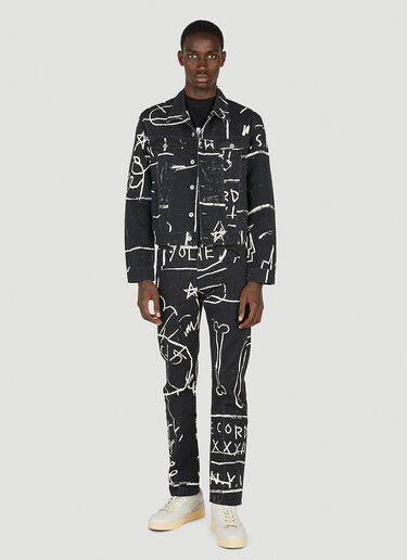 Basquiat Jeans Honey Fucking Dijon Basquiat Jeans Black hdj0352002