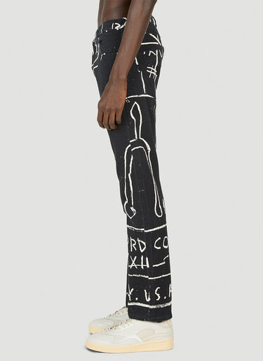 Basquiat Jeans Honey Fucking Dijon Basquiat Jeans Black hdj0352002