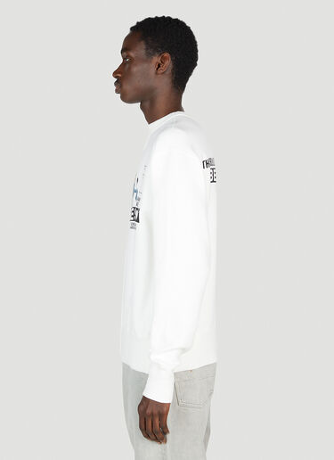 Human Made Beatles Sweatshirt White hmd0152011