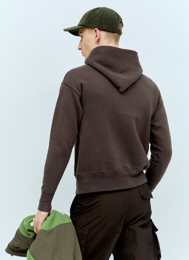 Tsuriami Hooded Sweatshirt Human Made Tsuriami Hooded Sweatshirt Brown hmd0154010