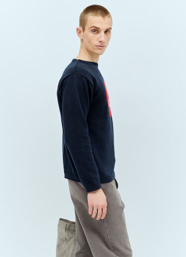 Heart Knit Sweater Human Made Heart Knit Sweater Navy hmd0154012