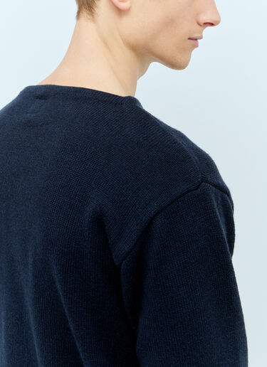 Heart Knit Sweater Human Made Heart Knit Sweater Navy hmd0154012