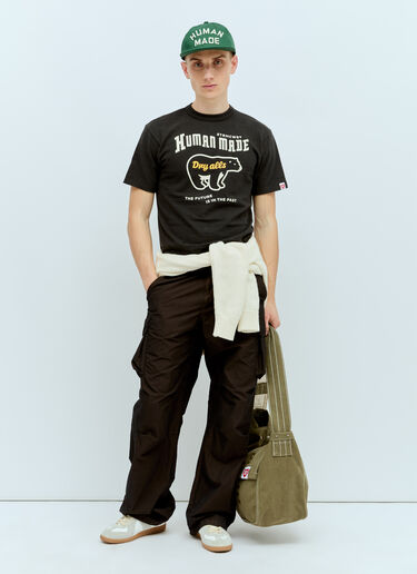 Graphic T-Shirt Human Made Graphic T-Shirt Black hmd0154016