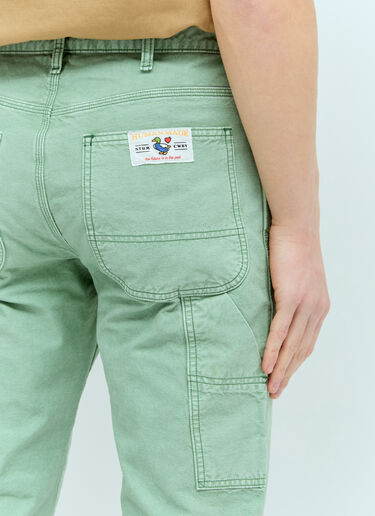 Garment-Dyed Painter Pants Human Made Garment-Dyed Painter Pants Green hmd0156006