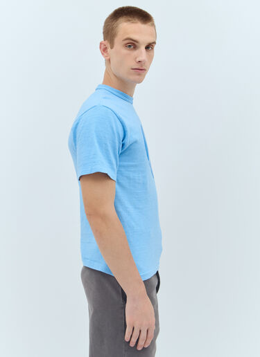 로고 프린트 티셔츠 Human Made 로고 프린트 티셔츠 블루 hmd0156011