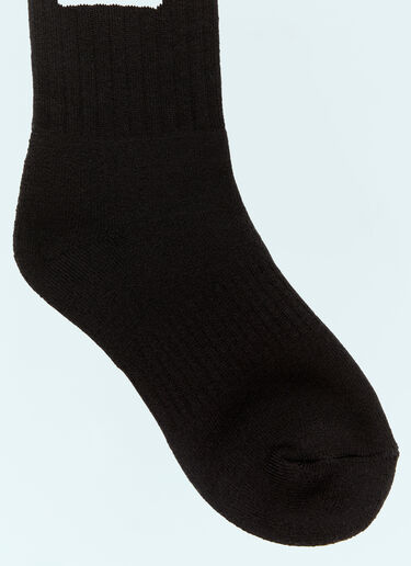 Logo Jacquard Socks Human Made Logo Jacquard Socks Black hmd0156036