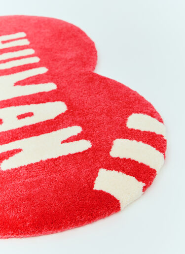 Human Made Medium Heart Rug Red hmd0156039