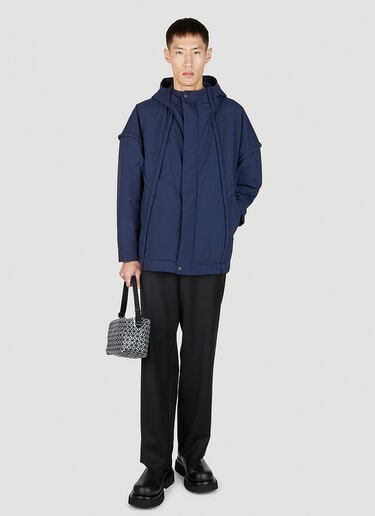 Frame Coat Homme Plissé Issey Miyake Frame Coat Blue hmp0151008