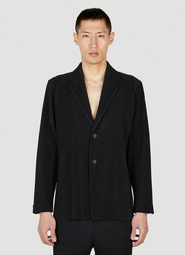 Tailored Blazer Homme Plissé Issey Miyake Tailored Blazer Black hmp0152001