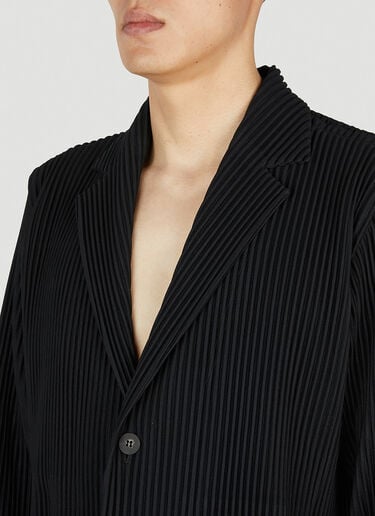 Tailored Blazer Homme Plissé Issey Miyake Tailored Blazer Black hmp0152001