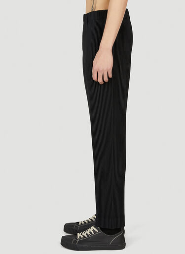 Straight Pants Homme Plissé Issey Miyake Straight Pants Black hmp0152005