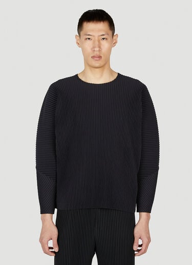 긴소매 탑 Homme Plissé Issey Miyake 긴소매 탑 블랙 hmp0152007