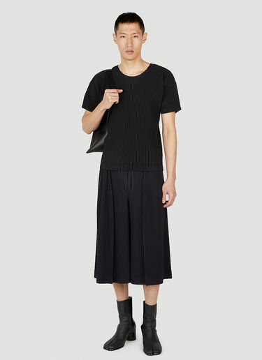 T 恤 Homme Plissé Issey Miyake T 恤 黑色 hmp0152019