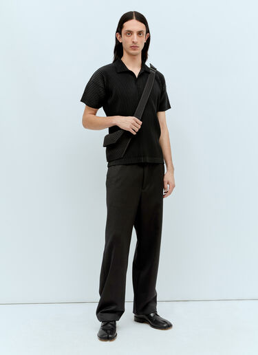 Pleated Crossbody Bag Homme Plissé Issey Miyake Pleated Crossbody Bag Black hmp0156012