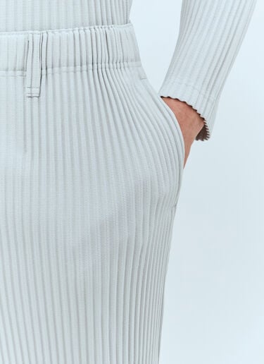 Homme Plissé Issey Miyake 플리츠 팬츠 그레이 hmp0158007